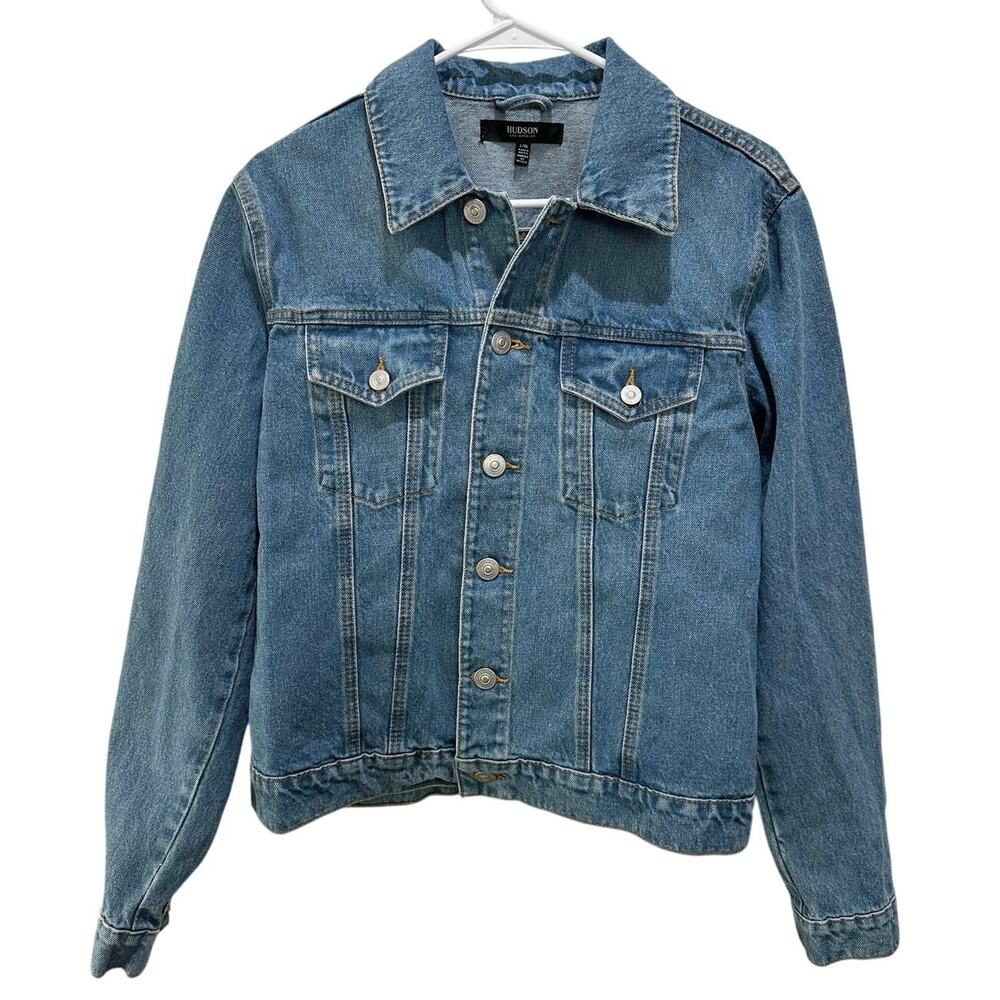 HUDSON Jean Jacket Denim Women’s Size Large / Extra Large